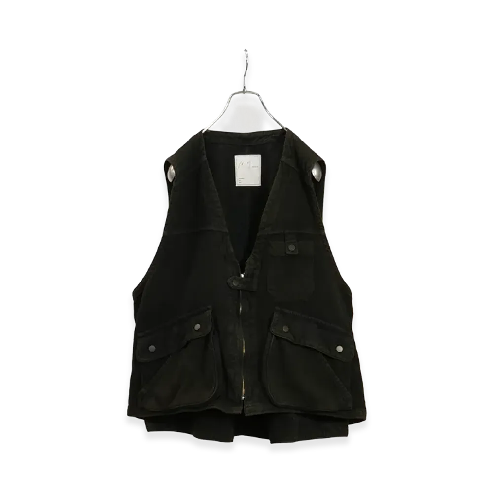 ANCELLM C/R Duck Utility Vest "Black"
