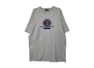 BALENCIAGA Authentic Print Tee "Gray"