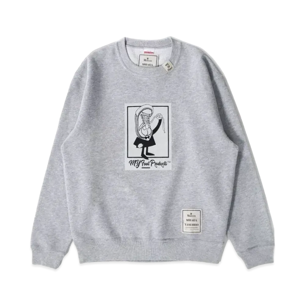 Maison MIHARA YASUHIRO MY Foot Products Pullover "Grey"
