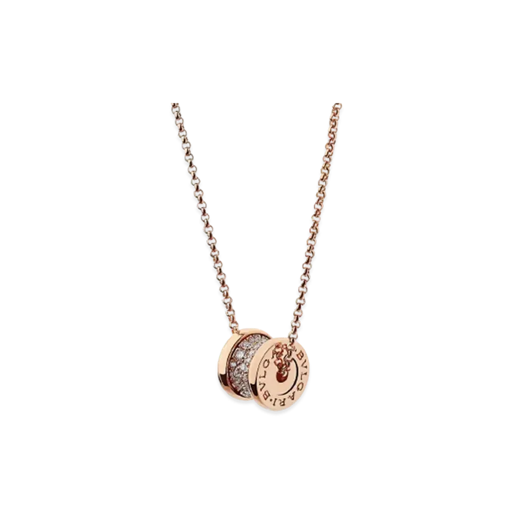 BVLGARI B.Zero1 Necklace Diamond "Pink Gold"