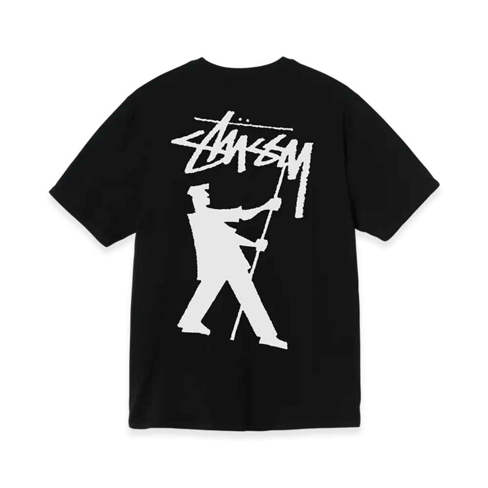 Stussy Painter Dyed Tee "Black"