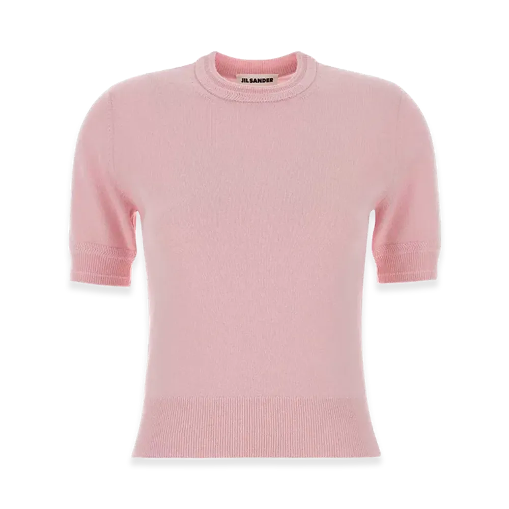 Jil Sander Women's Wool Sweater "Pink"