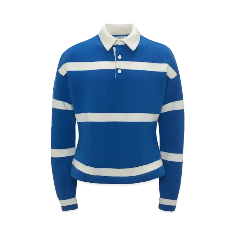 JW ANDERSON Polo Shirt "Azure Blue"