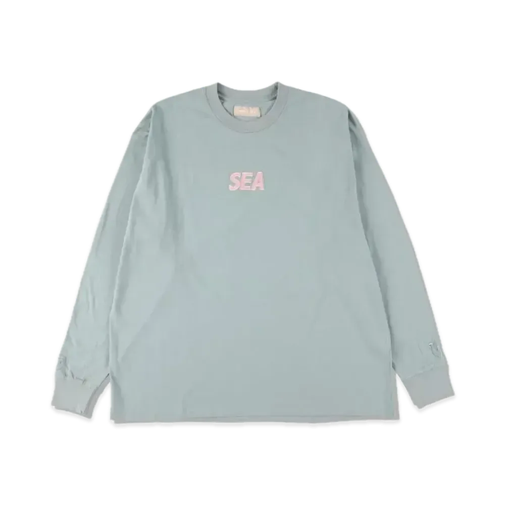 GREENable HIRUZEN x WIND AND SEA L/S Tee "Red Turnip"