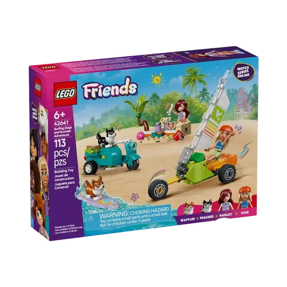 LEGO Friends "Surfing Dogs and Scooter Adventure" [42641]