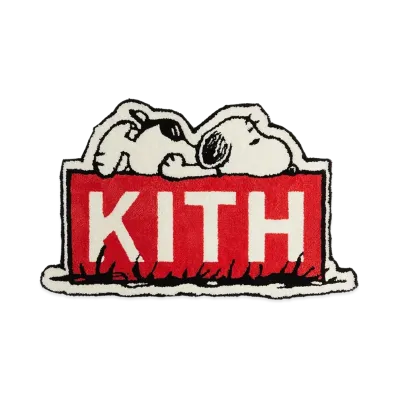 Kith x Peanuts Classic Logo Area Rug "Multi"