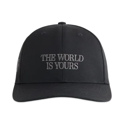 Kith x Scarface Twill Tonal Aaron Cap "Black"
