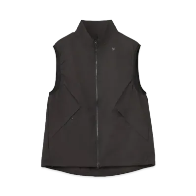 Goldwin Pertex Equilibrium Half Zip Vest (Unisex) "Black"