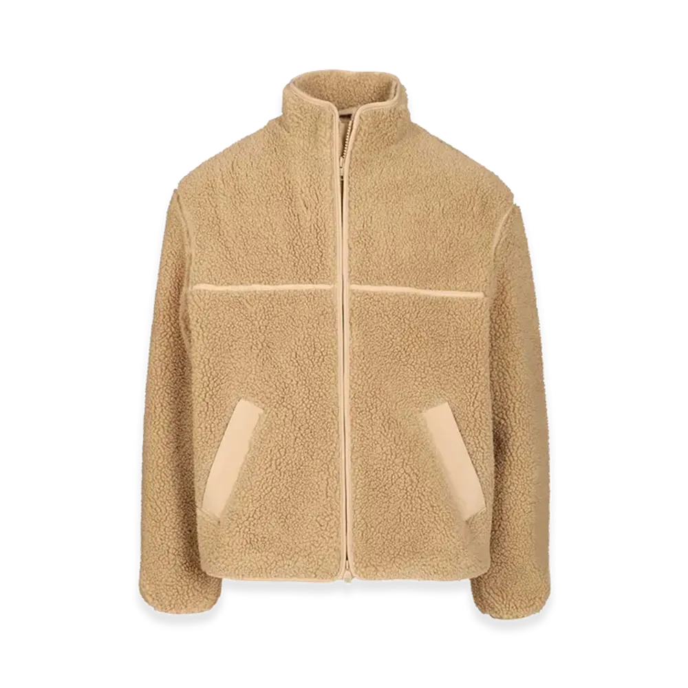 Maison Kitsune Fleece Jacket "Beige"