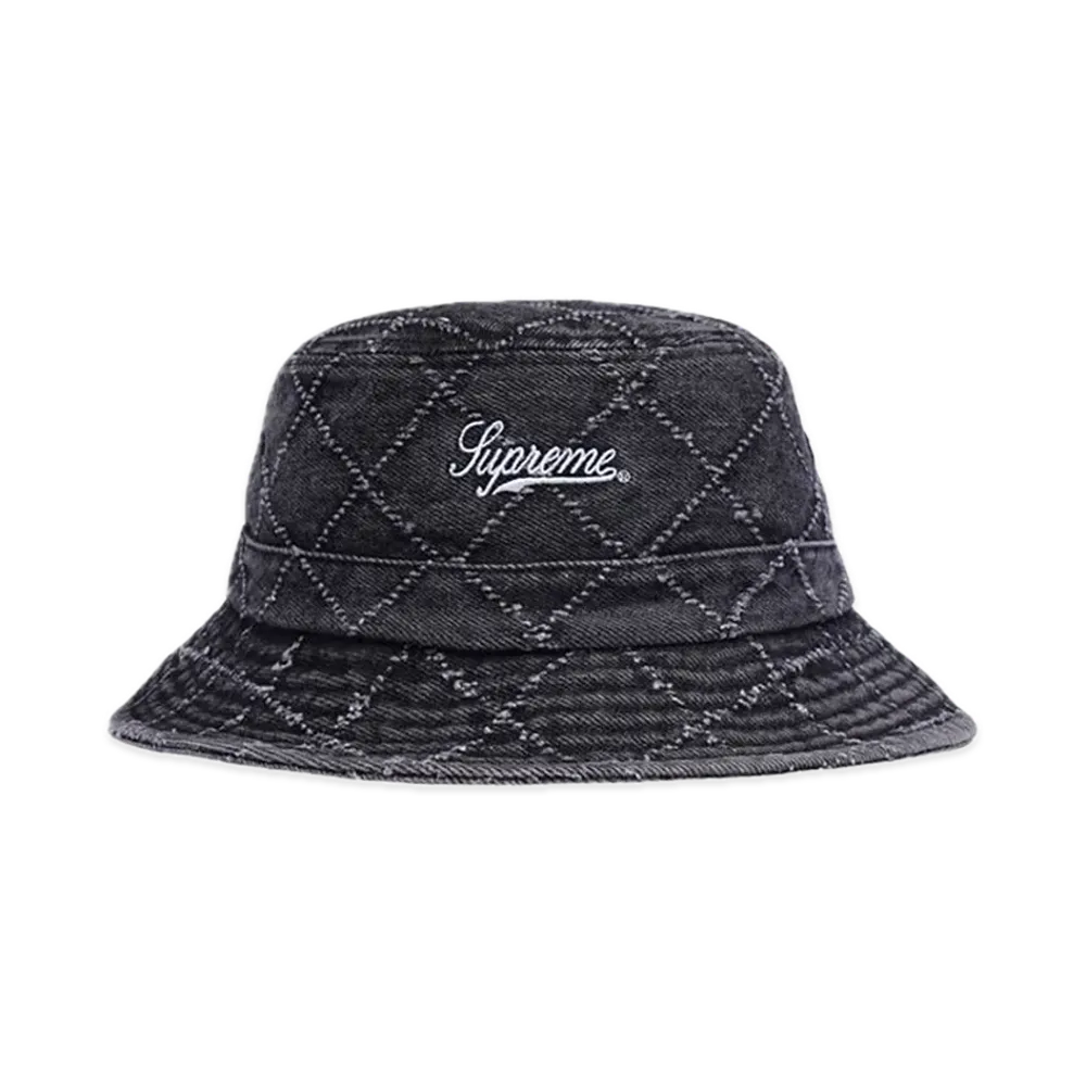 Supreme Punched Denim Crusher "Black"