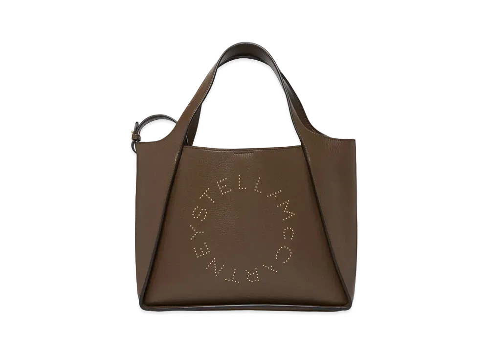 ステラマッカートニー ロゴ トップハンドル クロスボディ トートバッグ