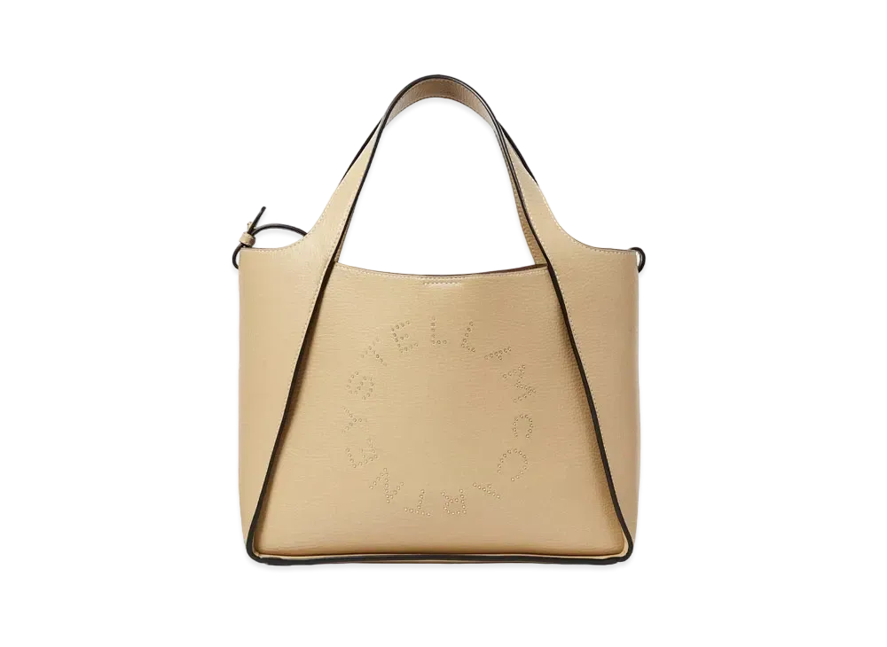STELLA McCARTNEY Logo Top Handle Crossbody Tote Bag "Butter Yellow"