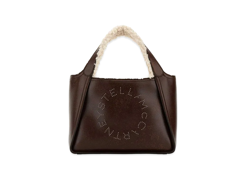 STELLA McCARTNEY Women's Alter Mat Small Shopping Bag "Brown"