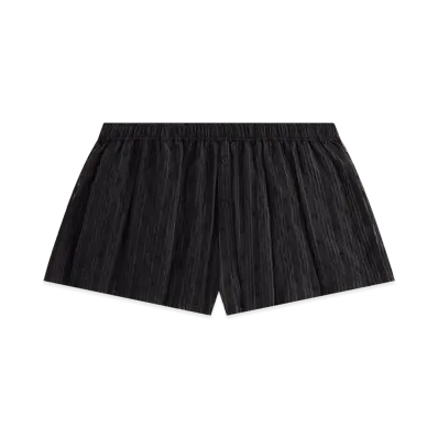 Kith Women's Sashi Sheer Pleated Short "Black"