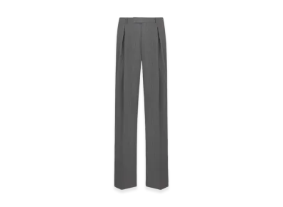 Dior Virgin Wool Loose Pants "Gray"