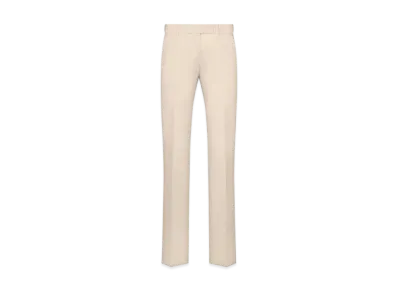 Dior Men's Tailored Chino Pants Cotton Blend "Beige"