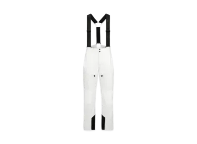 Dior x Descente x LEWIS HAMILTON Ski Pants With Suspenders Technical Taffeta "White"