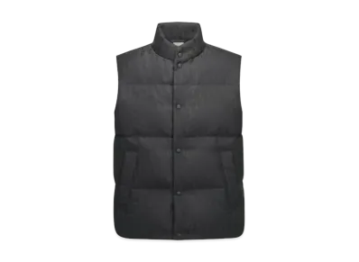 Dior Oblique Lightweight Puffer Vest Technical Jacquard "Black"