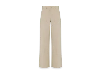 Dior x Lewis Hamilton Carpenter Jeans in Cotton "Beige"