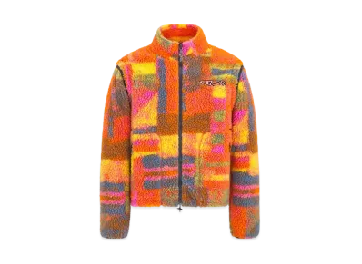 Dior x LEWIS HAMILTON Zipped Jacket with Removable Sleeves Technical Fleece "Multi Color"