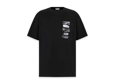Dior Archives Labels T-Shirt "Black"