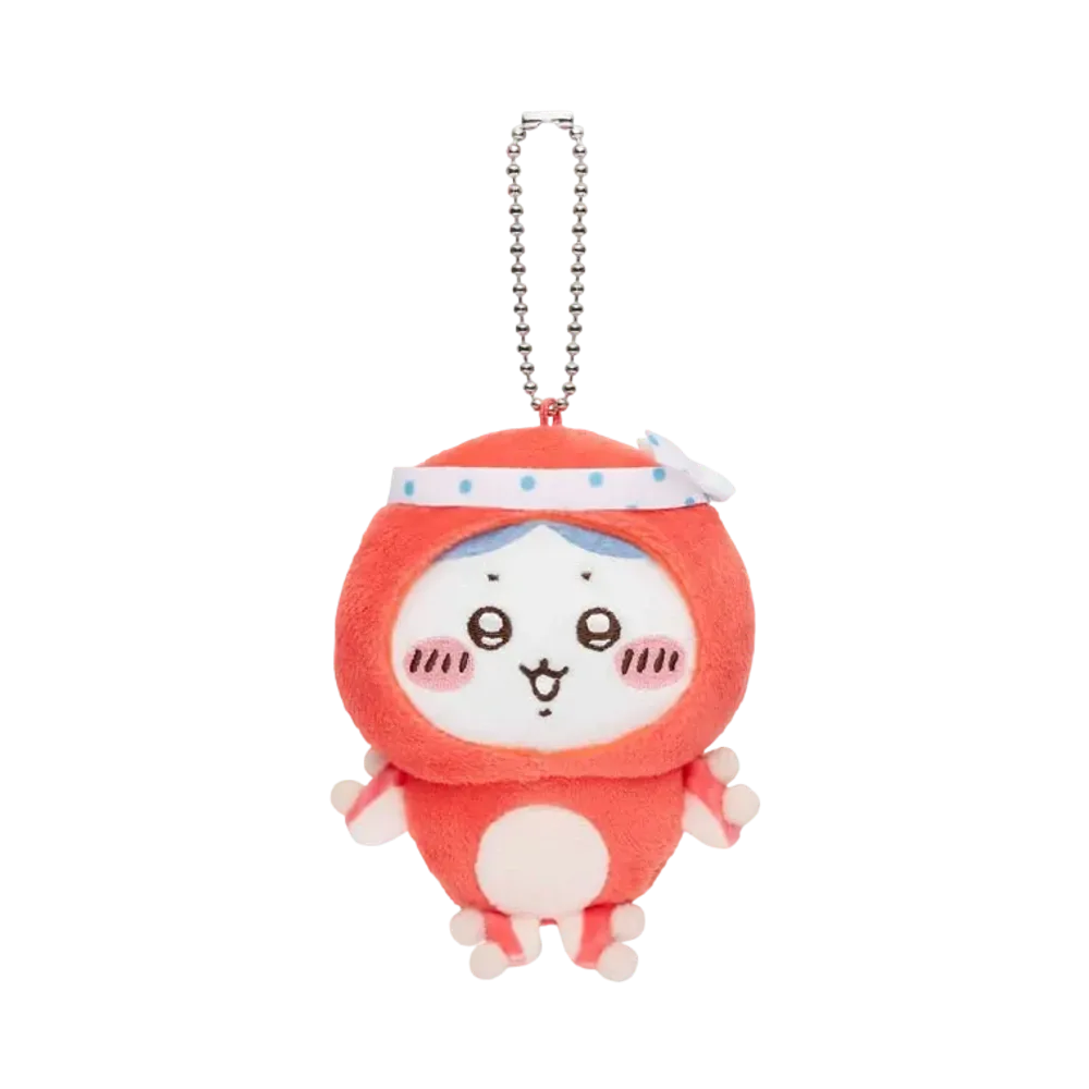 Gray Parka Service -Chiikawa Octopus Squid Kuji- D Prize Octopus Squid mascot Hachiware