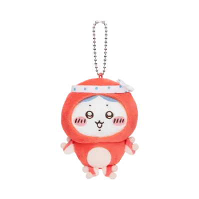 Gray Parka Service -Chiikawa Octopus Squid Kuji- D Prize Octopus Squid mascot Hachiware