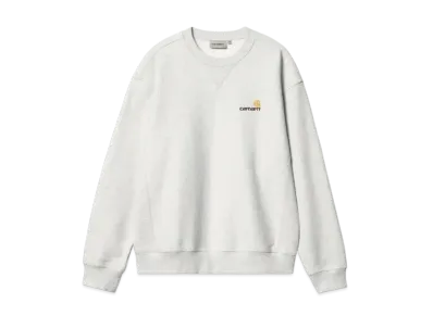 Carhartt WIP American Script Sweat "Ash Heather"