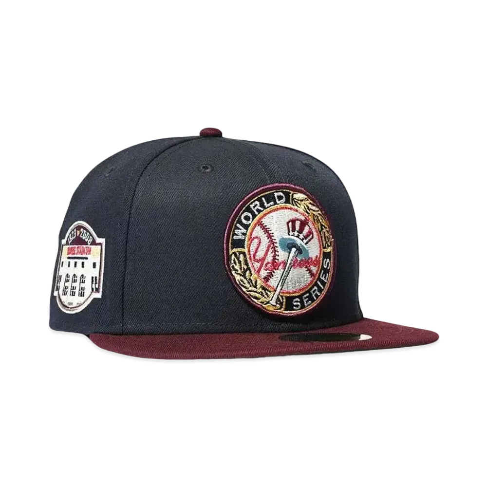 NEW ERA NEWYORK YANKEES 1949 WORLD SERIES 59FIFTY "NAVY x MAROON"