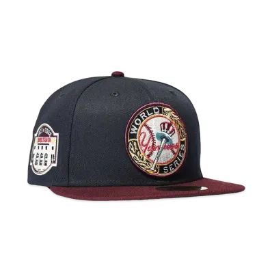 NEW ERA NEWYORK YANKEES 1949 WORLD SERIES 59FIFTY "NAVY x MAROON"