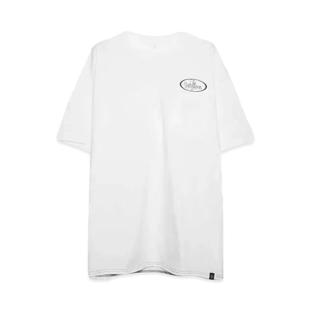 The StylistJapan TSJ LOGO POCKET T-SHIRTS "WHITE"