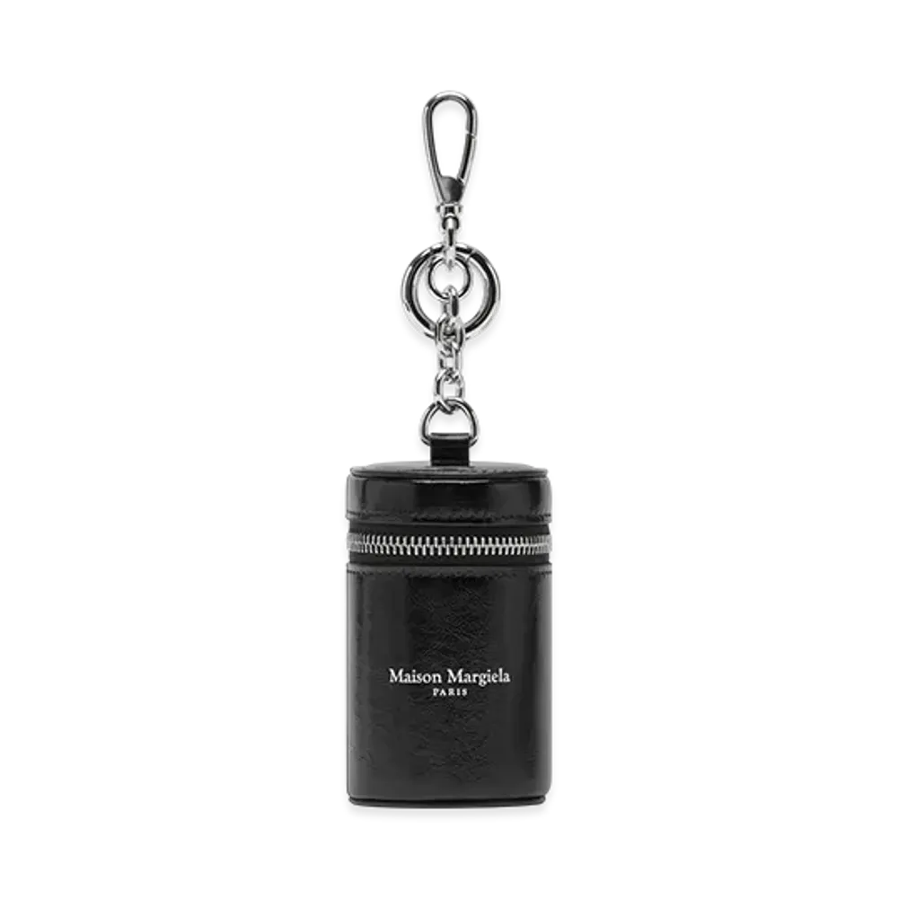 Maison Margiela Cylindrical Pouch Charm "Black"