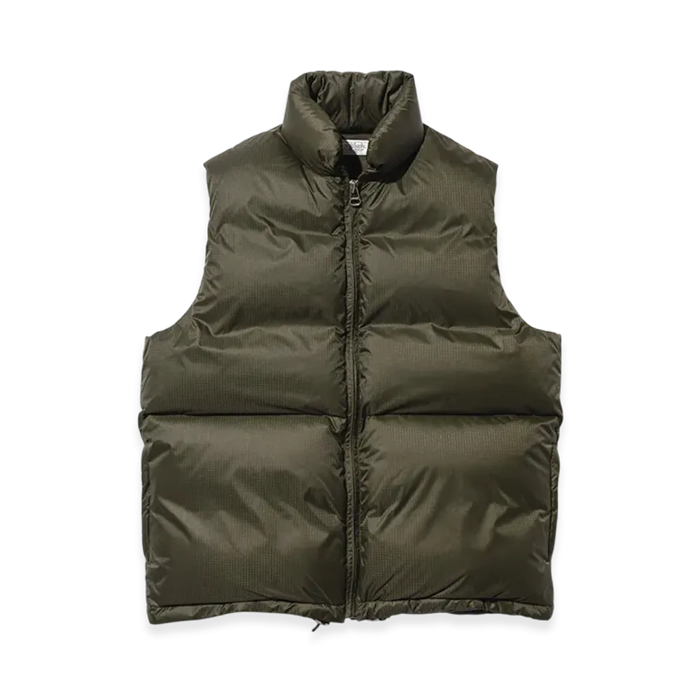 Unlikely Simple Down Vest "Olive"