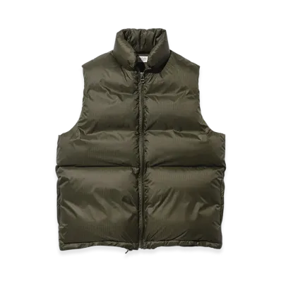 Unlikely Simple Down Vest "Olive"