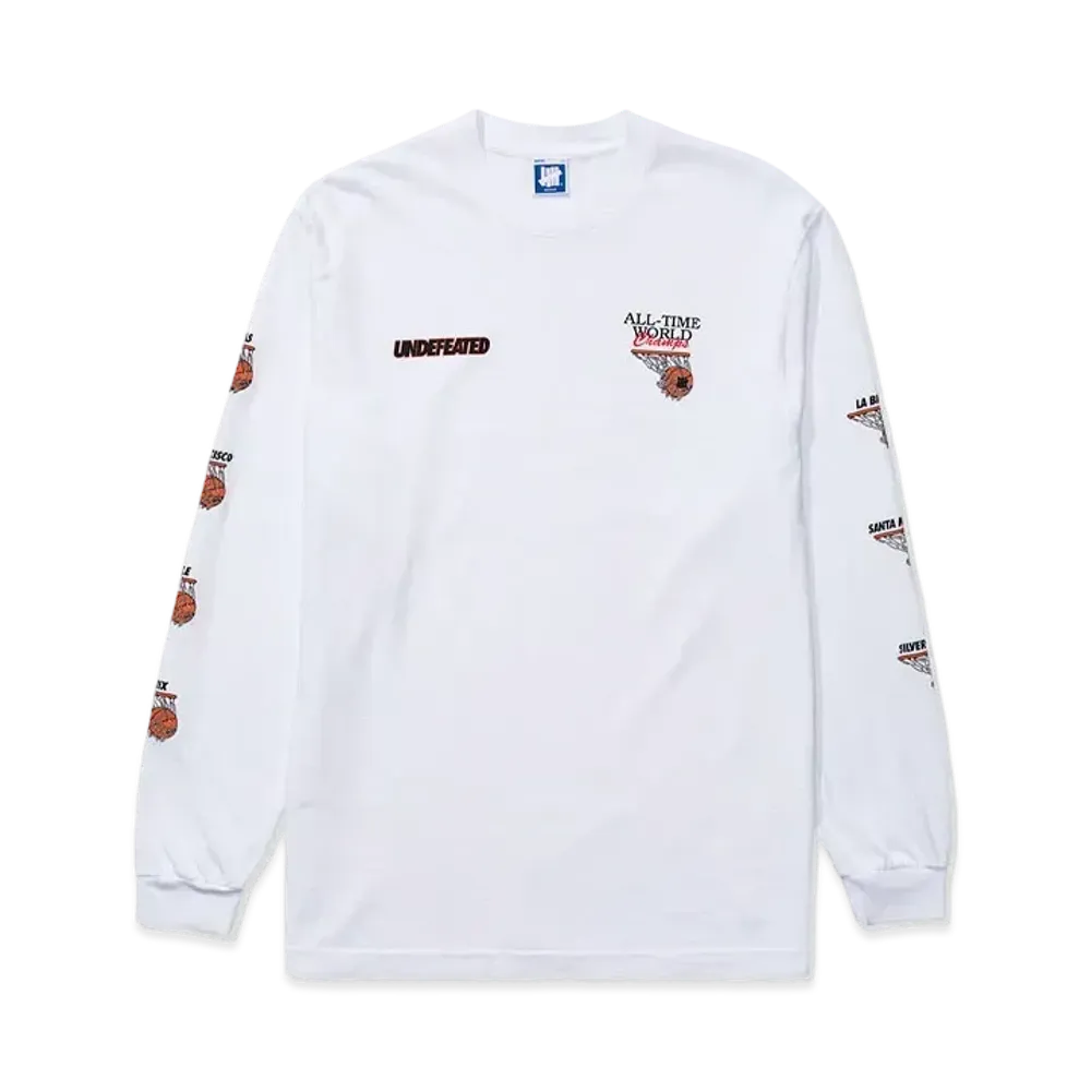 UNDEFEATED ALL TIME CHAMPS L/S - 80267 "White"