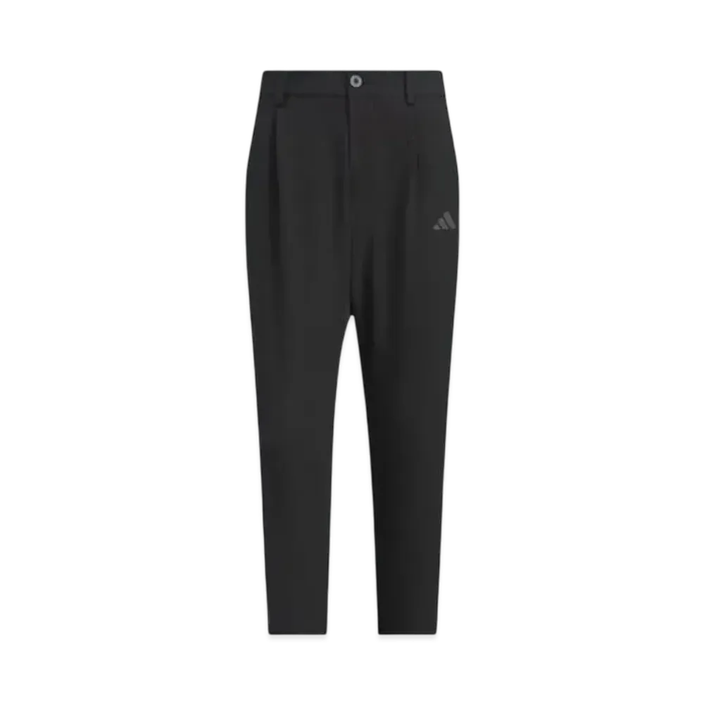 adidas EX Stretch Active Water Repellent Tonal Three Stripes Ankle Pants "Black"