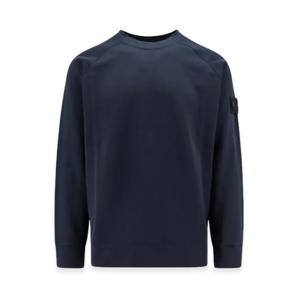 Stone Island 654F3 Ghost Piece Crewneck Sweatshirt - 24SS "Navy Blue"