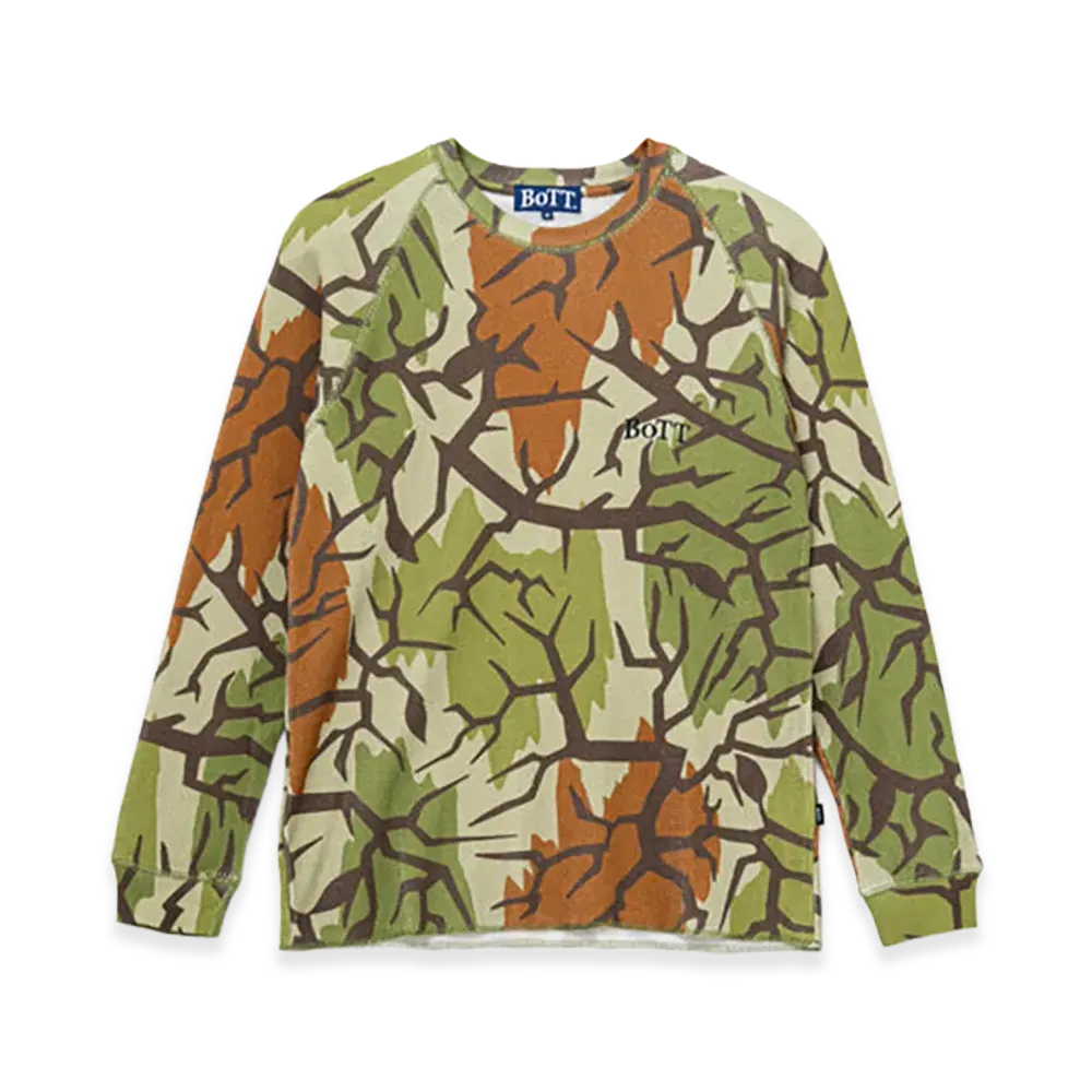BoTT Raglan Camo Thermal "Forest"