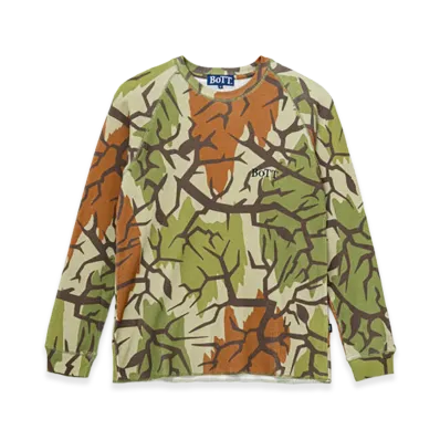 BoTT Raglan Camo Thermal "Forest"