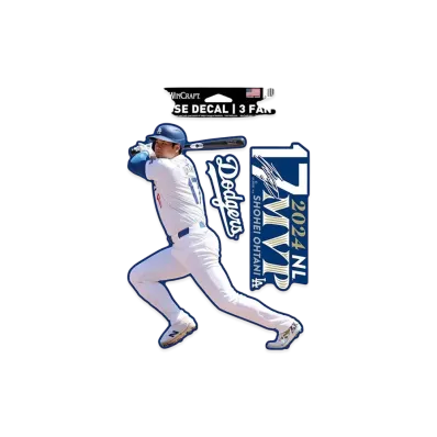 MLB Wincraft Dodgers Shohei Ohtani National League MVP 2024 Award Commemoration Fan Decal