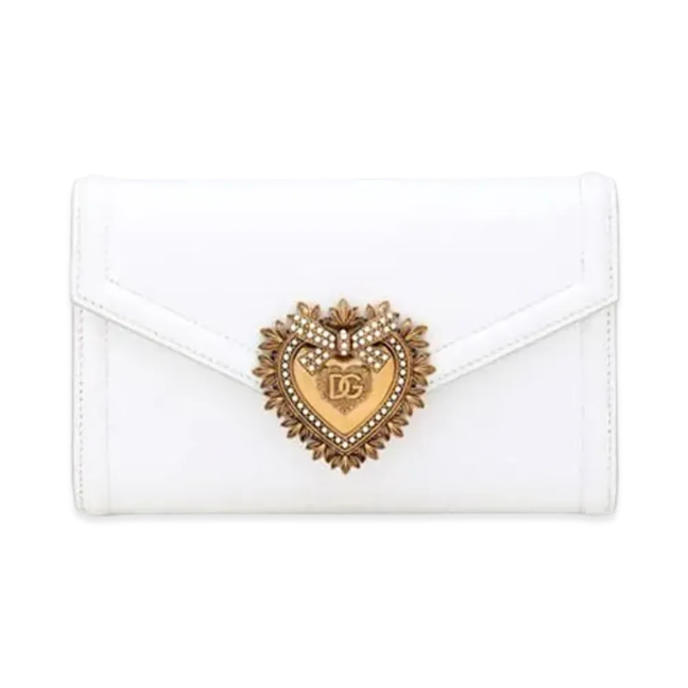 Dolce&Gabbana Divouri Mini Bag Calfskin "White"