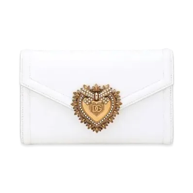 Dolce&Gabbana Divouri Mini Bag Calfskin "White"