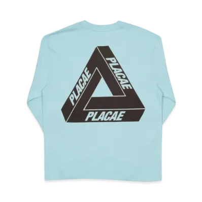 PALACE Placae L/S T-Shirt "Blue"