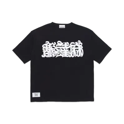 APHRODITEGANG Casper x Bud Spool NAMEDARUMA Print S/S Tee "Black"