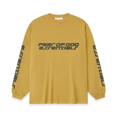 FEAR OF GOD ESSENTIALS 90's Long Sleeve Tee "Canyon"