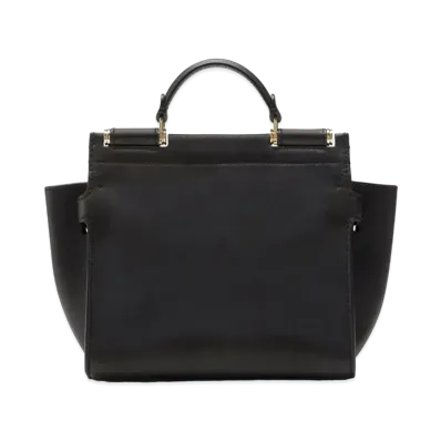 Dolce&Gabbana Sicily Soft Bag Small Calfskin "Black"