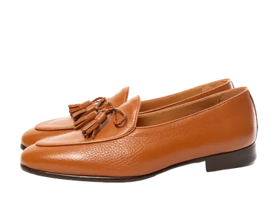 Berwick Tassel Loafer HO254 Grained Leather "Brown" 5154CISGBR