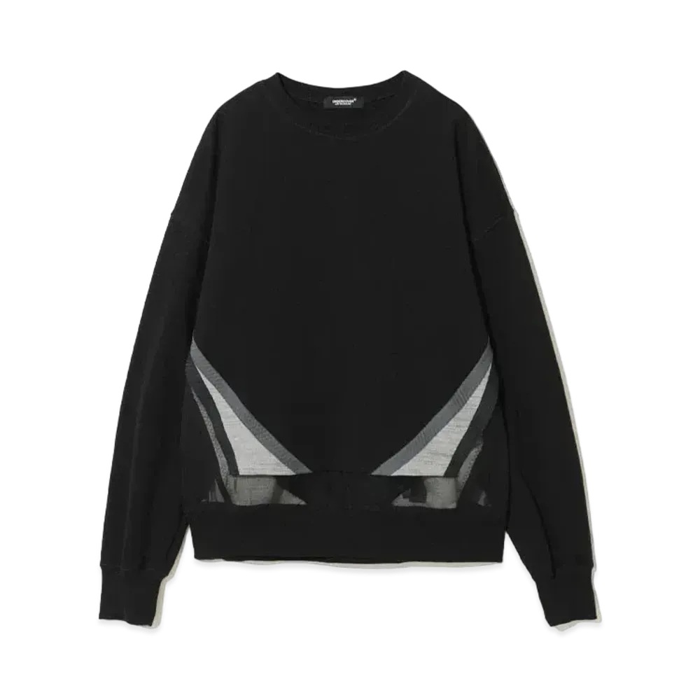 UNDERCOVER Cotton Sweat Pullover "Black"