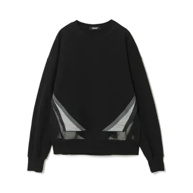 UNDERCOVER Cotton Sweat Pullover "Black"