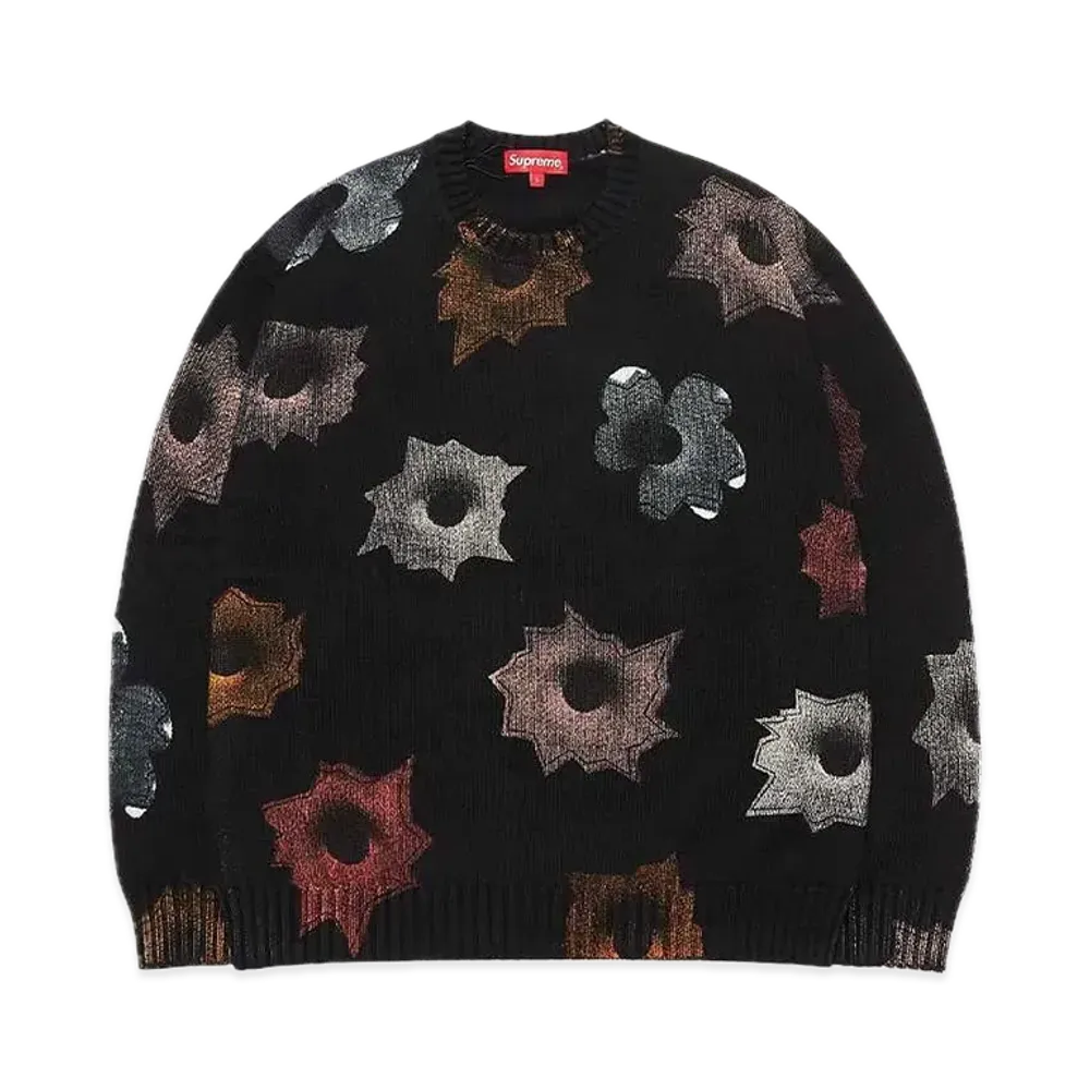 Supreme Nate Lowman Sweater "Black"